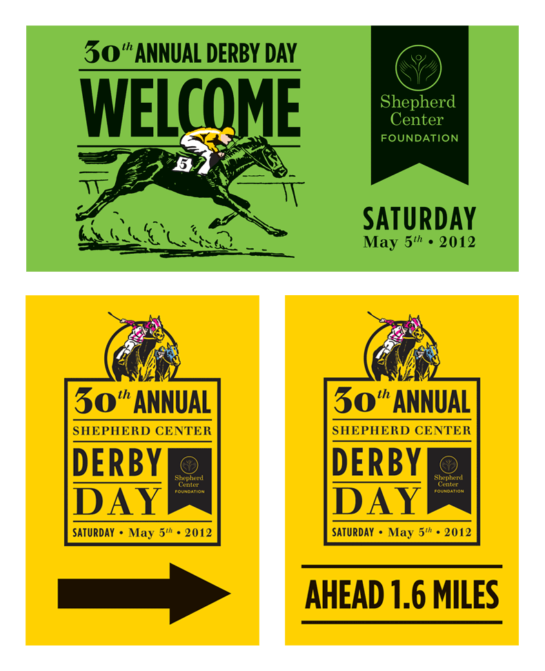 Derby Day Signage Derby Day Signage