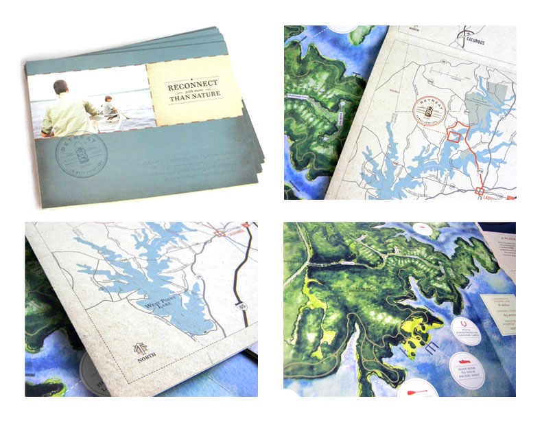 Retreat on West Point Lake Foldout Map Retreat on West Point Lake Foldout Map