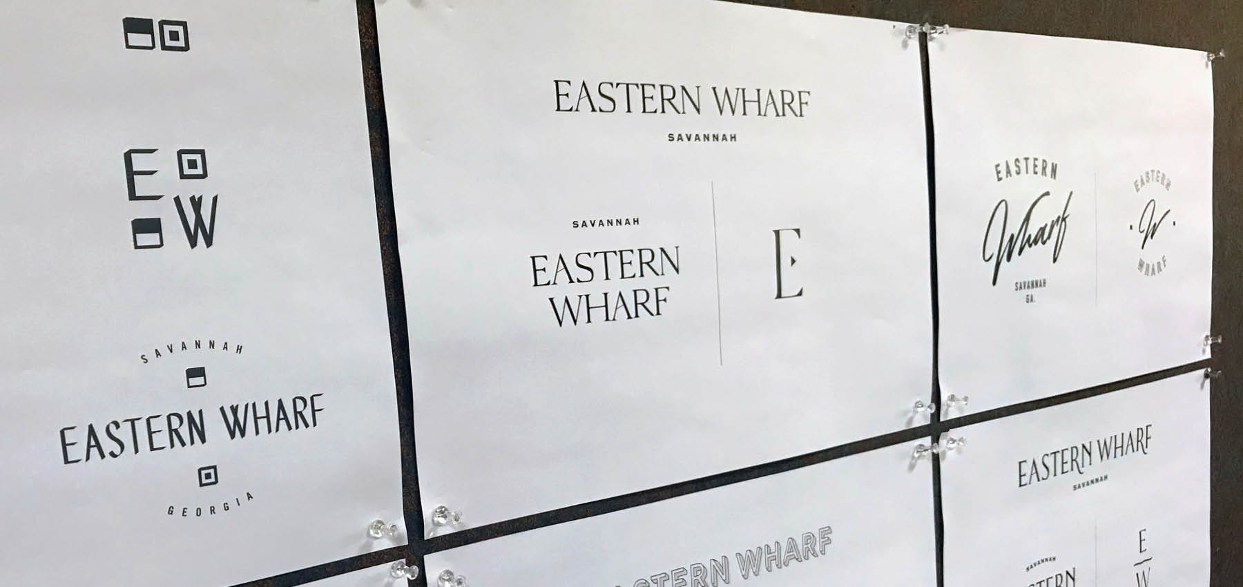 Eastern Wharf Logos